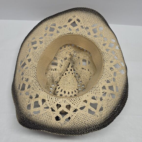 Milani Straw Western Hat With Shapeable Brim Elastic Band Cowgirl Cowboy Rodeo main image 2